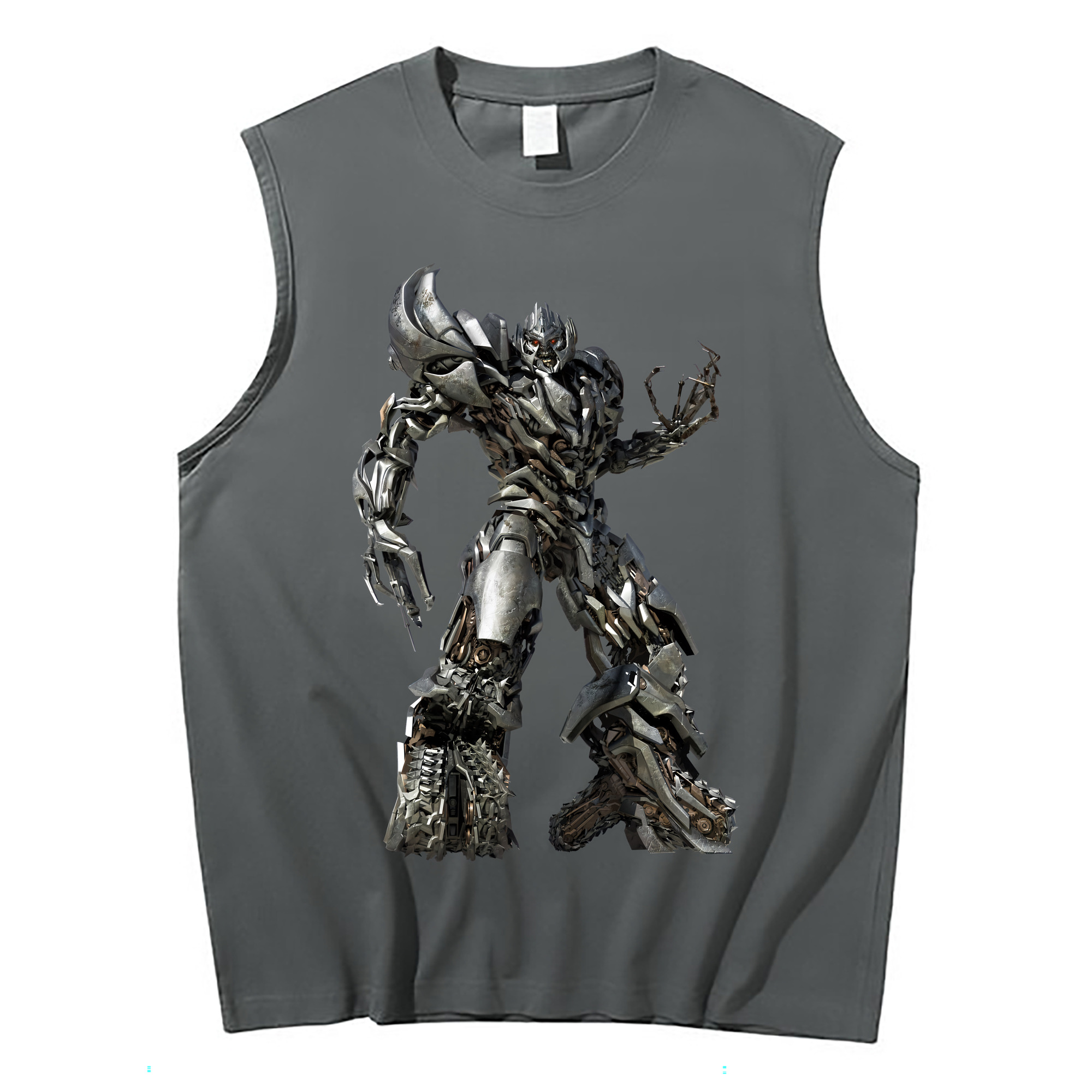 （画像用） Transformers トランスフォーマー コットン100％タンクトップ（フロントプリント）